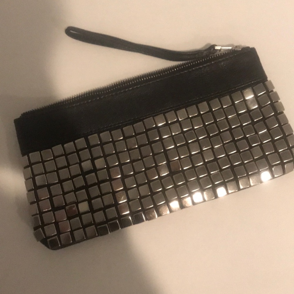 Bebe black clutch